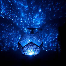 Projetor de planetário romântico, lâmpada noturna, céu, luz led, decoração para casa, quarto, luz noturna, presente de bebê 2024 - compre barato