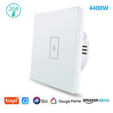 Tuya-aquecedor de água smart life, wi-fi, controle remoto por aplicativo 4400w, temporizador liga/desliga, controle por voz, compatível com google home, alexa, siri 2024 - compre barato