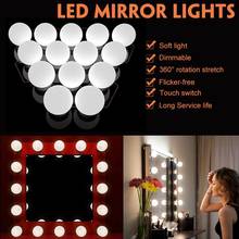 14 Bulbs LED Makeup Mirror Light Bulb 2338LM Hollywood Vanity Lights Stepless Dimmable Wall Lamp for Dressing Table 2024 - buy cheap