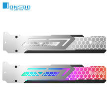Jonsbo V3 3 Pin 12 В постоянного тока цветная RGB-подставка для видеокарты с универсальной автоматической светодиодной подсветкой 2024 - купить недорого