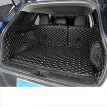 for renault kadjar durable fiber leather car trunk mat cargo liner 2015 2016 2017 2018 2019 2020 2024 - buy cheap