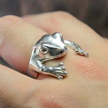 Frog Animal Rings for Women Frog Toad Metal Wrap Ring Wedding Ring Men Grilfriend Party Gifts 2024 - buy cheap