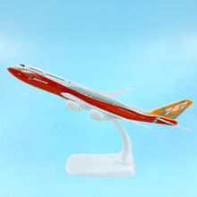 1/400 Scale Die-cast Plastic Alloy Airplane Aviation Model Toys 747 B747-8 Aircraft Plane Airliner Display Adult Kids Gifts Show 2024 - buy cheap