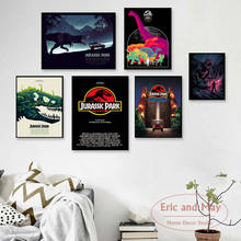 Classic Picture Jurassic Park Wall Art Canvas Painting Posters And Prints Vintage Poster Decorative Home Decor Tableau 2024 - buy cheap