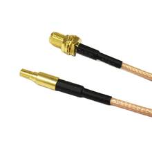 New  RP-SMA  Female Male Pin Switch CRC9 Male Straight Pigtail Cable RG316 Coaxial Cable 15CM Wholesale 2024 - buy cheap