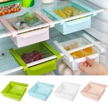 Kitchen Freezer Fridge Space Saver Storage Box Organizer Holder Shelf Rack 2024 - buy cheap