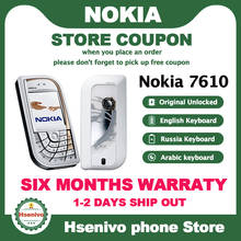 Nokia 7610 recondicionado, celular original unloked nokia 7610 telefone móvel e de boa qualidade e preço baixo 2024 - compre barato