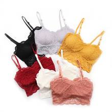 Beauty Back Padded Lace Bra Women Tube Top Sexy Lingeries Female Lace Wrapped Chest Underwears 2024 - buy cheap