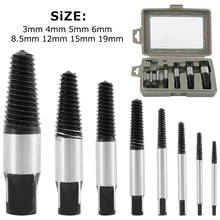 8pcs 3-19mm Screw Extractor Drill Bit Steel Tool Broken Speed Out Guide Set Broken Bolt Remover Easy Out Steel Tool Accessories 2024 - buy cheap