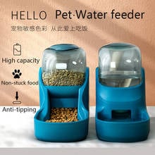 2021 Space Cat Feeding Bowls for Dog Automatic Feeders Dog Water Dispenser Fountain Bottle For Cat Bowl Feeding And Drinking 2024 - buy cheap