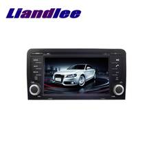 Liandlee carro multimídia tv gps de áudio hi-fi rádio estéreo para audi a3 8p 2003 ~ 2013 estilo original navegação navi 2024 - compre barato