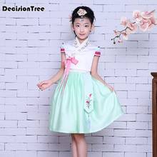 Hanbok tradicional coreano para niños y niñas, traje de hanbok coreano, trajes de baile clásico, gran oferta, novedad de 2021 2024 - compra barato