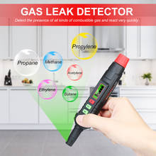 HABOTEST-Detector de fugas de Gas, alarma con Audible y Visual, Detector de Gas Combustible, Gases inflamables, propano, metano, Gas Natural 2024 - compra barato