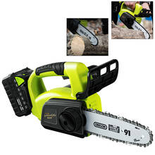 Cordless Electric Chain Saw Household Logging Saw Chainsaw Handheld Small Tree Felling Lithium Battery Outdoor Mini Portable Saw 2024 - buy cheap