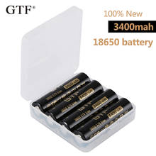 GTF-batería recargable de litio 18650B, Original, 18650, 3,7 V, 3400mah, para linterna, linterna, Faro, Mini ventilador, Banco de energía 2024 - compra barato