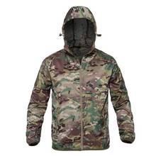 Jaqueta militar de lã camuflada, casaco corta-vento tático, roupa do exército, multicamadas, sobretudo de camuflagem para caça, outono masculina 2024 - compre barato