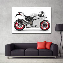 Ducati 959 Panigale супер мотоцикл HD картина Печать на холсте DIY картины в рамке настенный Арт плакат для домашнего декора 2024 - купить недорого