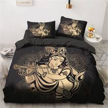 3D Bedding Sets Leopard Custom Duvet Quilt Cover Set Comforter Bed Linen Pillowcase King Queen Full Size 140*210 Home Texitle 2024 - купить недорого