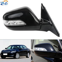 Espelho retrovisor externo, para accord 2008-2013 cp1 cp2 cp3, modelo asiático, dobrável, com aquecimento e sinal de led 2024 - compre barato