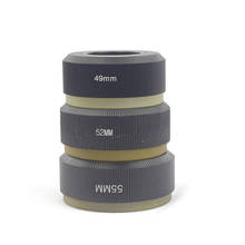 Herramienta de apertura de lente de goma de varios tamaños, llave inglesa de extracción de filtro de anillo de 37mm-86mm, herramienta antiarañazos para cámara DSLR 2024 - compra barato