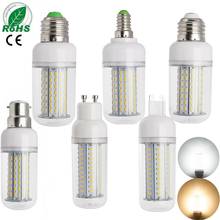 Dimmable LED Bulb E27 E14 Corn Bulb 14W 18W 25W SMD 4014 220V 110v LED Lamp Chandelier Candle LED Light For Home Decoration Lamp 2024 - buy cheap