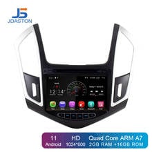 Jdaston-central multimídia automotiva para chevrolet, android 10, navegação gps, dvd player, rádio, som estéreo, wi-fi, 2 din, para cruze 2015, 2016, 2017, 2018 2024 - compre barato