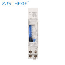 SUL180a Time Switch Mechanical 24 Hours Programmable 220V 16A 24H 8 Settings Manual/Auto Controller 2024 - buy cheap