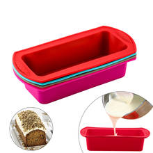 205ML Bake Tools Rectangular Silicone Cake Mold Toast Mould Tool shapes cakes Supplies Cake Bakeware Pansilicone Baking Mold 2024 - buy cheap