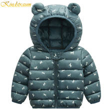 2019  Winter Jackets For Girls Coats For Boys/Girls Kids Hoodies Outerwear Coat Winter Overall For Girls Children Clothes DC170 2024 - buy cheap