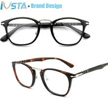 IVSTA Cat Eye Acetate Glasses Men Myopia Prescription Eyeglasses Optical Frame Italy Luxury Brand Designer Spectacle Nerd Women 2024 - buy cheap
