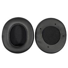 Almofada oval da esponja do conforto dos earpads da substituição para s-ennheiser urbanite xl fones de ouvido fone de ouvido almofadas fronha 2024 - compre barato