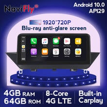 NaviFly 4GB Android 10.0 Car Radio DVD Player For BMW X1 E84 2009 2010 2011 2012 2013 2014 2015 Head Unit GPS Navigation Stereo 2024 - buy cheap