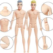 Cuerpo de muñeca de moda para hombres, muñeca desnuda articulada movible de 30cm y 12, con cabeza de plástico de Príncipe, accesorios para niños, juguetes 2024 - compra barato