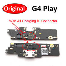 New For Motorola Moto G4 play USB Charging Dock Port Charger Connector Plug PCB Board Flex Ribbon Cable 2024 - buy cheap