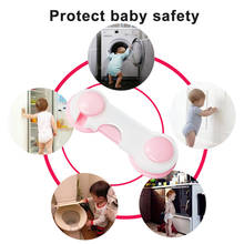 Cerraduras de seguridad para armario de niños y bebés, cerradura de seguridad para cajón de refrigerador, puerta de seguridad para mascotas 2024 - compra barato