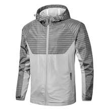 Jaqueta esportiva masculina, casaco fino com capuz, jaqueta esportiva para corrida, primavera e outono 2024 - compre barato