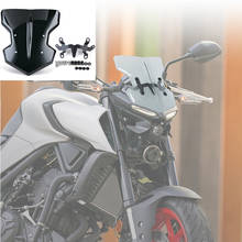 Protector de parabrisas para Yamaha MT-03 MT03 MT25 2020 2021, Kit de pantalla deflectora MT 03 25 2020 2021 2024 - compra barato