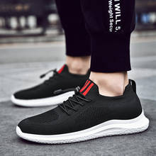 2020 New Sport Running Shoes Men Lace Up Casual Shoes Men Flats Outdoor Sneakers Mesh Breathable Walking Footwear Sport Trainers 2024 - buy cheap