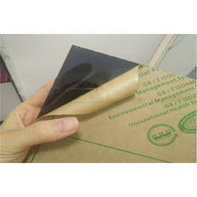 Lámina de plástico de plexiglás Negro transparente, tablero acrílico de vidrio orgánico, polimetacrilato de 1mm, 3mm, 8mm de grosor, 200x200mm 2024 - compra barato