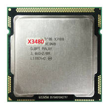 Оригинальный ЦП для X3480 3,0 ГГц четырехъядерный 8M 95 Вт LGA1156 ЦП процессор серверный ЦП 2024 - купить недорого