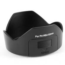 Black PH-RBA 52mm Lens Hood for Pentax SMCP-DA 18-55mm f/3.5-5.6 AL 2024 - buy cheap