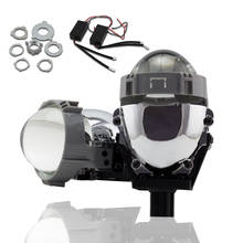 SHUOKE 2 шт. 2,5 дюйма LHD RHD Bi светодиодный проектор передсветильник автомобильные линзы модифицированные линзы для Bmw f30, e60, e90, e39, e36 ангельские глазки e83 2024 - купить недорого
