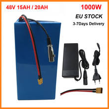 36V 48V 52V 15AH Lithium ion Ebike Scooter 18650 Battery Pack XT60 1000W 13S 48 V 20AH Electric Bike Bicycle Batterie Akku 2024 - buy cheap