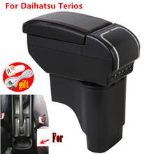 For Daihatsu Terios 2 armrest box USB Charging heighten Double layer central Store content cup holder ashtray accessories 2024 - buy cheap