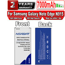 HSABAT EB-BN915BBC 7000mAh Battery for Samsung Galaxy Note Edge N9150 N915K N915L N915X N915S free shipping+tracking number 2024 - buy cheap