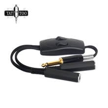 Cable de Clip para tatuaje, adaptador de corriente, conversión, Cable de conexión Dual, accesorios para máquina de tatuaje 2024 - compra barato