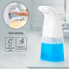Dispensador infrarrojo de jabón automático ABS para baño, máquina de lavado de manos de espuma inteligente 2024 - compra barato