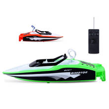 RC Motor Boat Remote Control Waterproof High Speed 2.4GHz 4 Channels Mini Rechargable Electric Workbale on The Water Sport Toys 2024 - buy cheap
