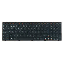 Новая черная клавиатура с испанской раскладкой и цифрами для ноутбука Lenovo B5400 серии M5400, испанская клавиатура 2024 - купить недорого