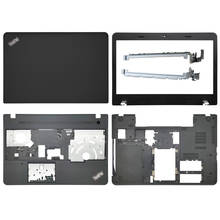Cubierta trasera LCD para Lenovo Thinkpad E550, E550C, E555, E560, E565, bisel frontal, bisagras, reposamanos, carcasa inferior negra, novedad 2024 - compra barato